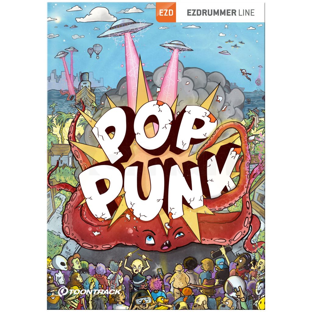 Pop Punk  Ezdrummer Expansion (Win/Mac)