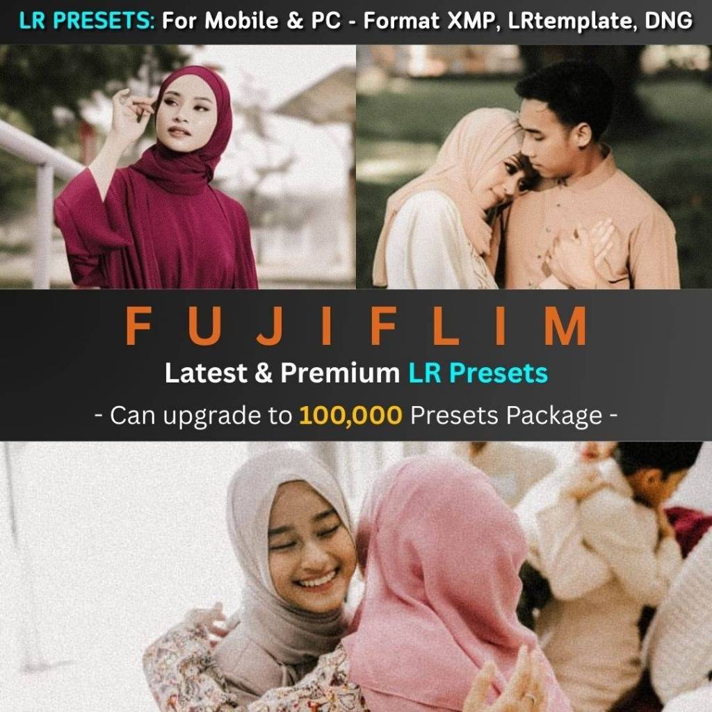 Fujifilm Preset (iOS/Android/Windows/MacOS)