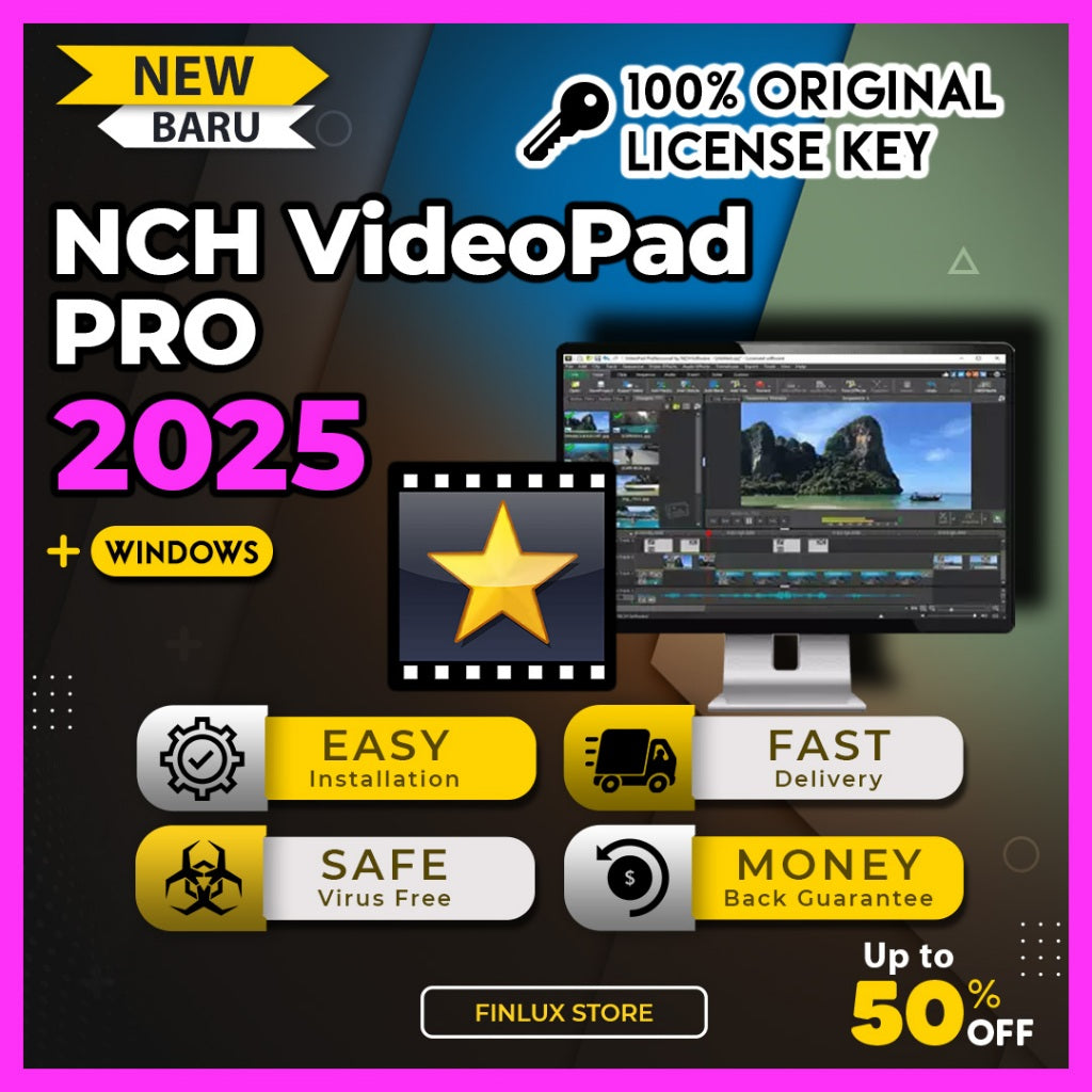 NCH VideoPad Video Editor Pro v17.16 Serial Key Latest 2025 Lifetime For Windows