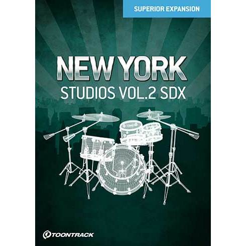 New York Studio Vol 2  Superior Drummer 3 Expansion (Win/Mac)