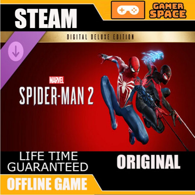 Marvel’s Spider-Man 2 Deluxe | LIFETIME GUARANTEE 24 Hour Auto Delivery