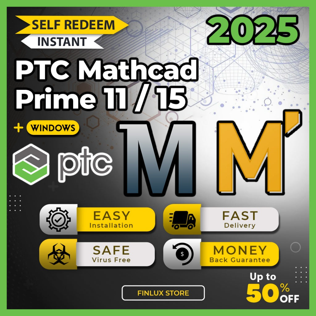 [SELF REDEEM] PTC Mathcad Prime 11 / M050 Lifetime For Windows