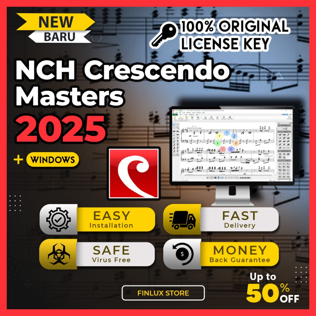 NCH Crescendo Masters v11.10 Serial Key Latest 2025 Lifetime For Windows