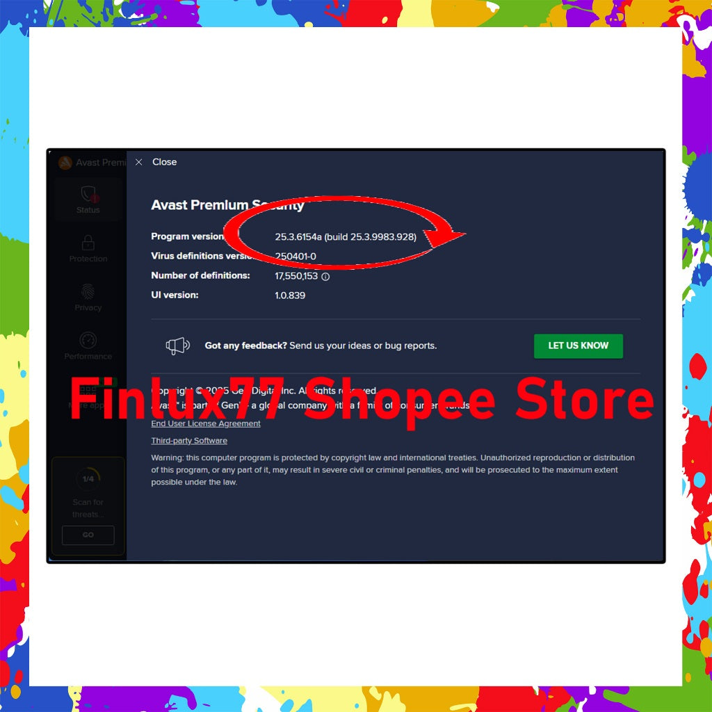 [SELF REDEEM] EXP 2045 (20 Years) Avast Antivirus Premium Security 2025 v25.3 (All-In-One) Latest For Windows