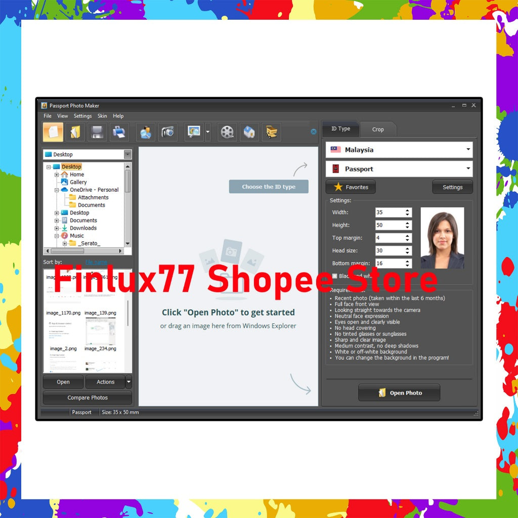 [SELF REDEEM] AMS Photo Maker Passport Pro v10.0 Latest 2025 For Windows