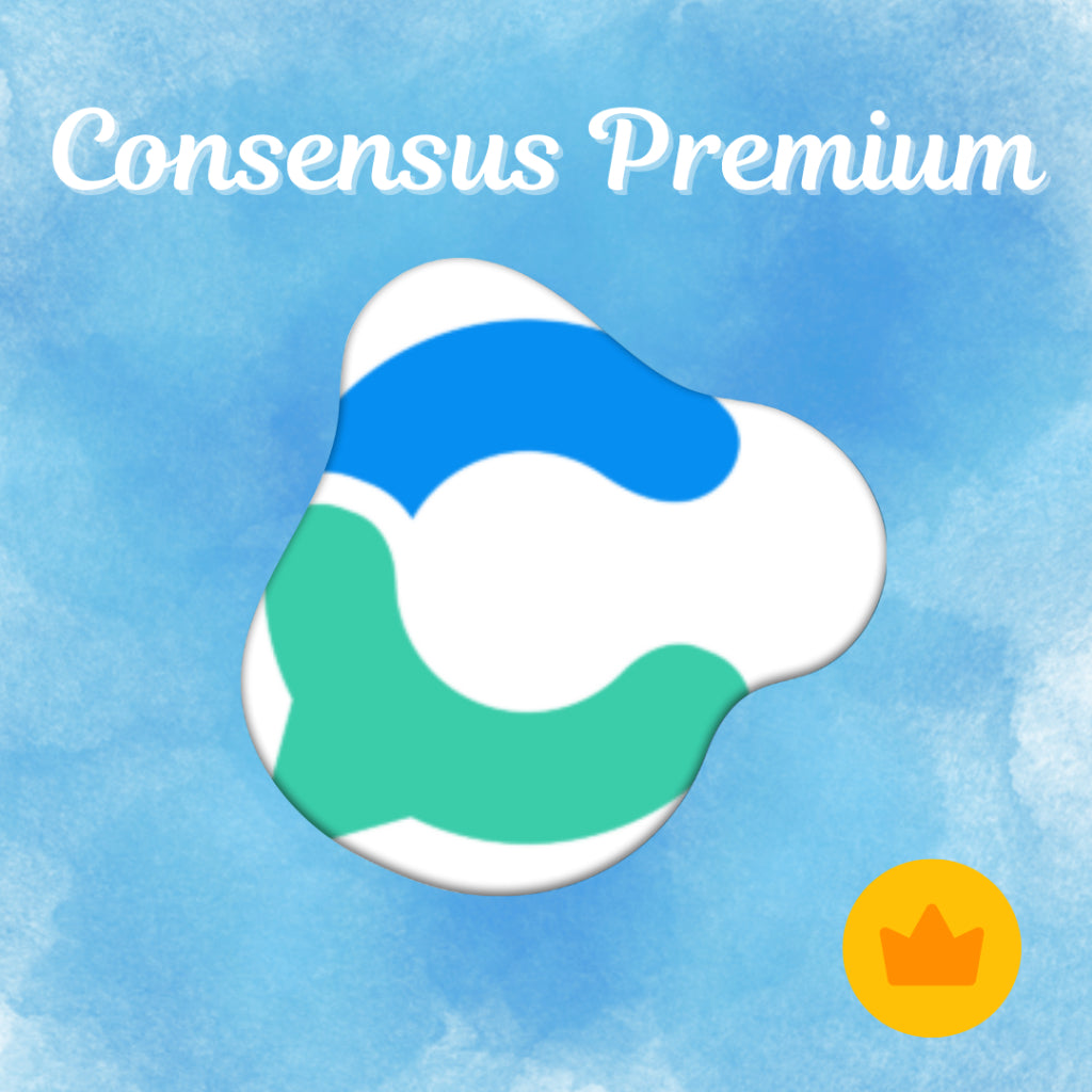 [FAST 24/7] Consensus AI Premium Account | Evidence-Based Answers, Faster AI Search Engine