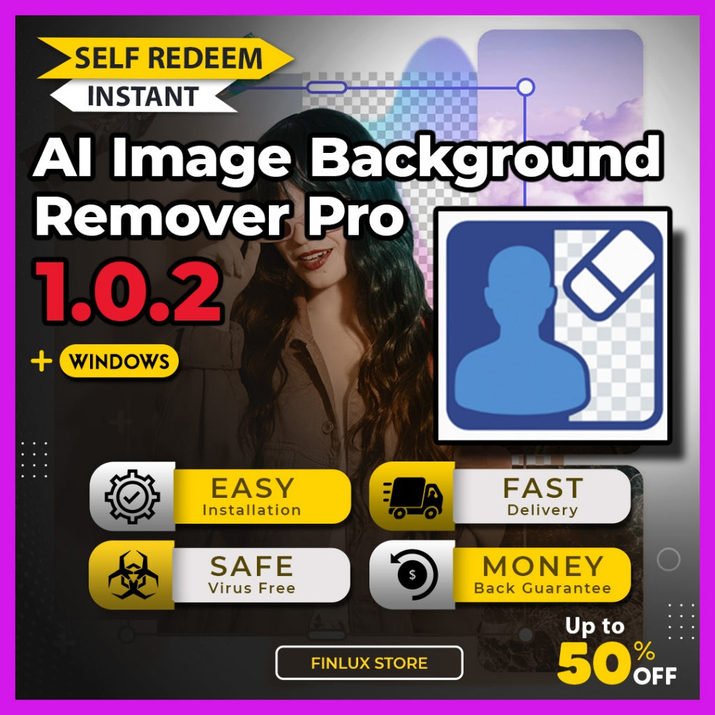 [SELF REDEEM] AI Image Background Remover Pro v1.0.2 Latest Lifetime For Windows