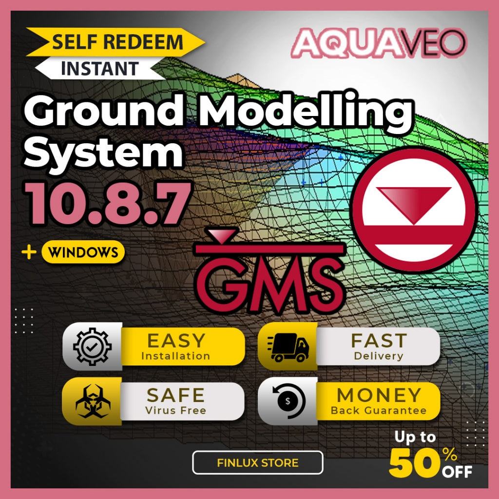 [SELF REDEEM] Aquaveo GMS Groundwater Modeling System Premium v10.8.7 Latest 2025 For Windows (64-Bit)