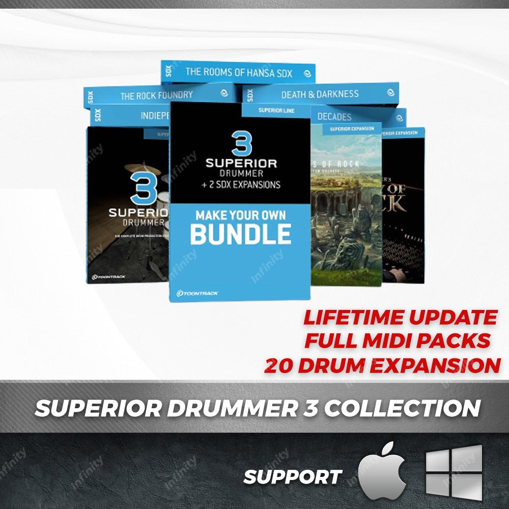 Superior Drummer 3 Full Collection (Win/Mac)