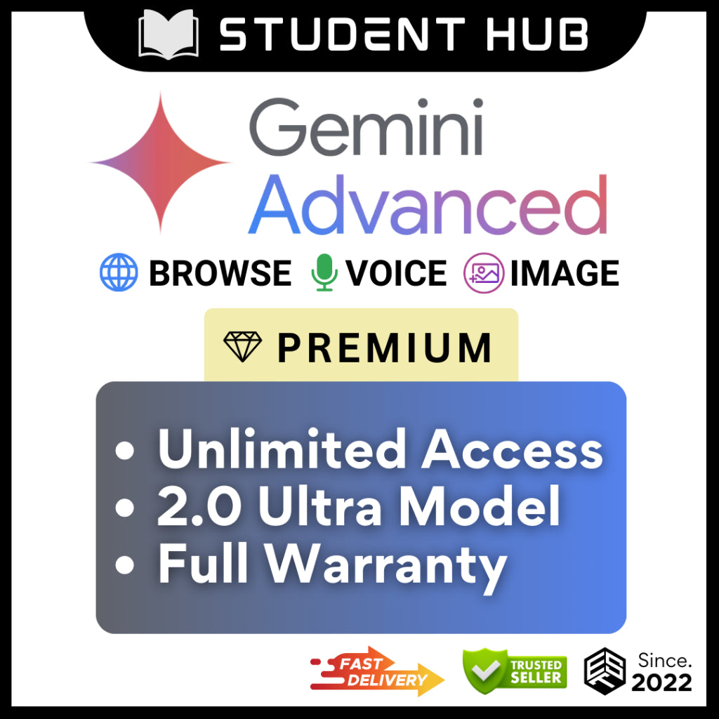 [FAST 24/7] Gemini Advanced | PRO MODEL 2 | Powerful AI Model | Advanced AI Creative