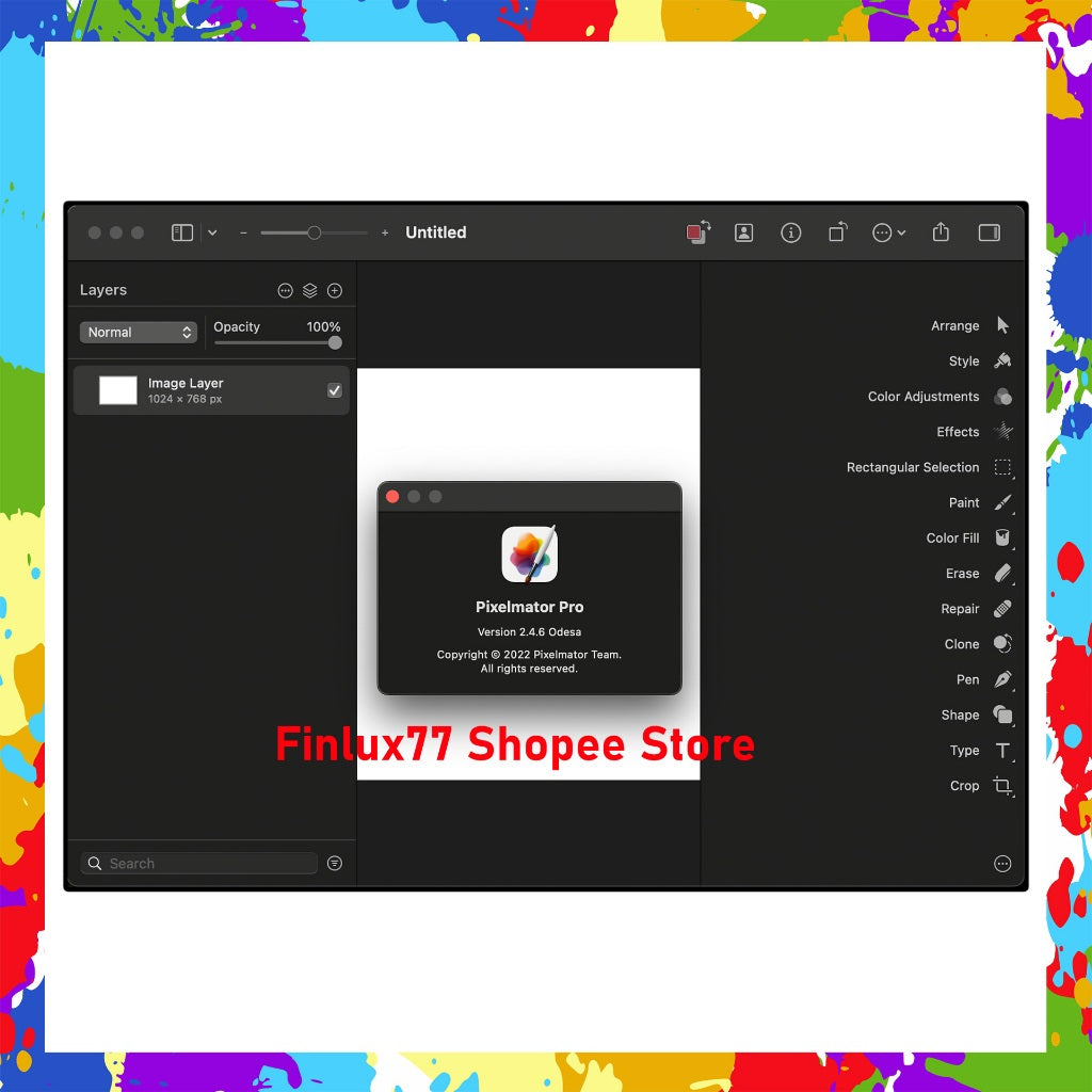 [SELF REDEEM] Pixelmator Pro v3.7.0 Latest 2025 Lifetime For McOS