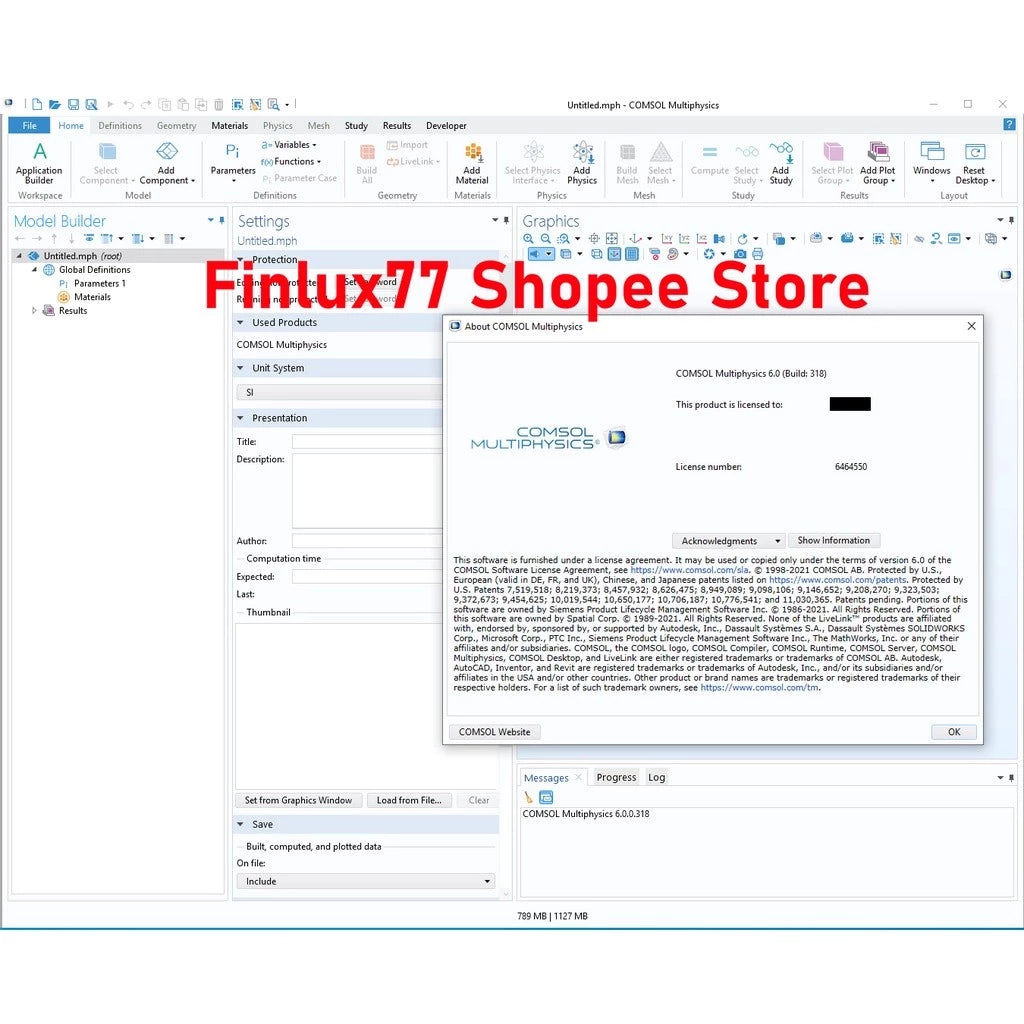 [SELF REDEEM] COMSOL Multiphysics v6.3 Latest 2025 Lifetime For Windows