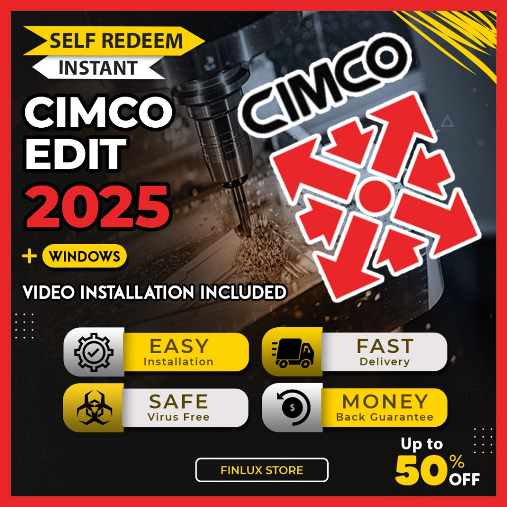[SELF REDEEM] CIMCO Edit 2025 v25.01 Latest Lifetime For Windows (64-Bit)