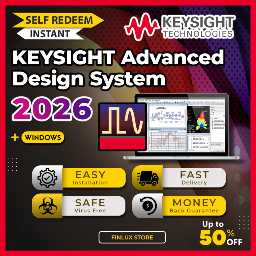 [SELF REDEEM] Keysight Advanced Design System (ADS) 2026 Latest Lifetime For Windows (64-Bit) Keysight ADS