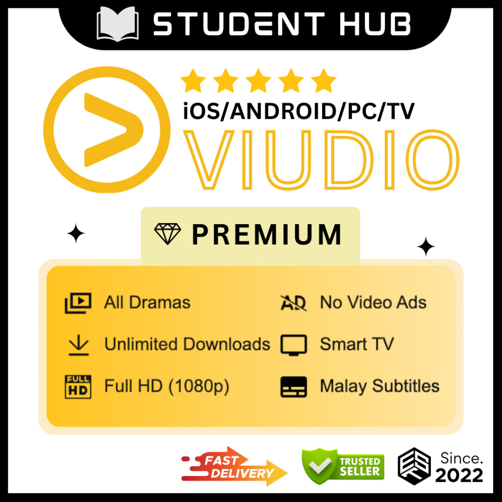 Viu Premium Lifetime Account for Malaysian