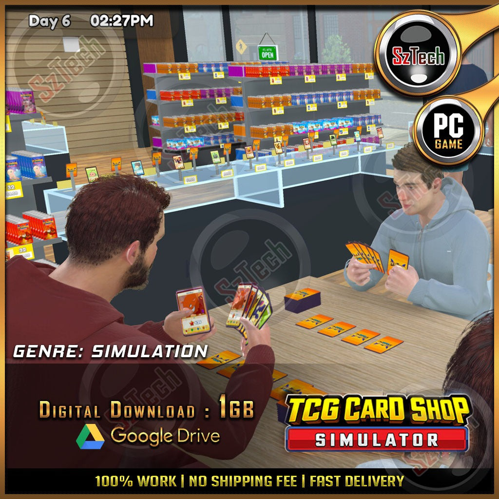 TCG Card Shop Simulator [PC/Laptop GAME]  [ DIGITAL DOWNLOAD] TCG CardSimulation