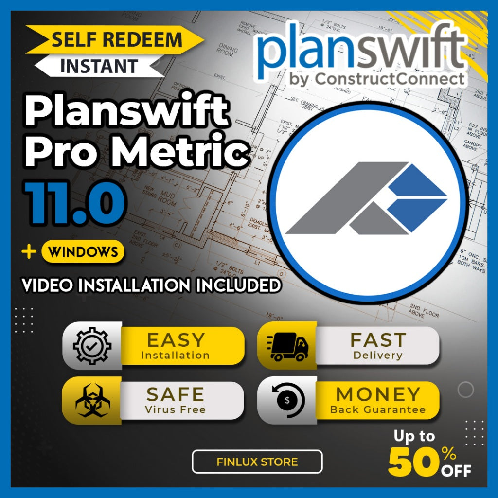 [SELF REDEEM] PlanSwift Pro Metric v11.0.0.129 Latest 2023 Lifetime For Windows