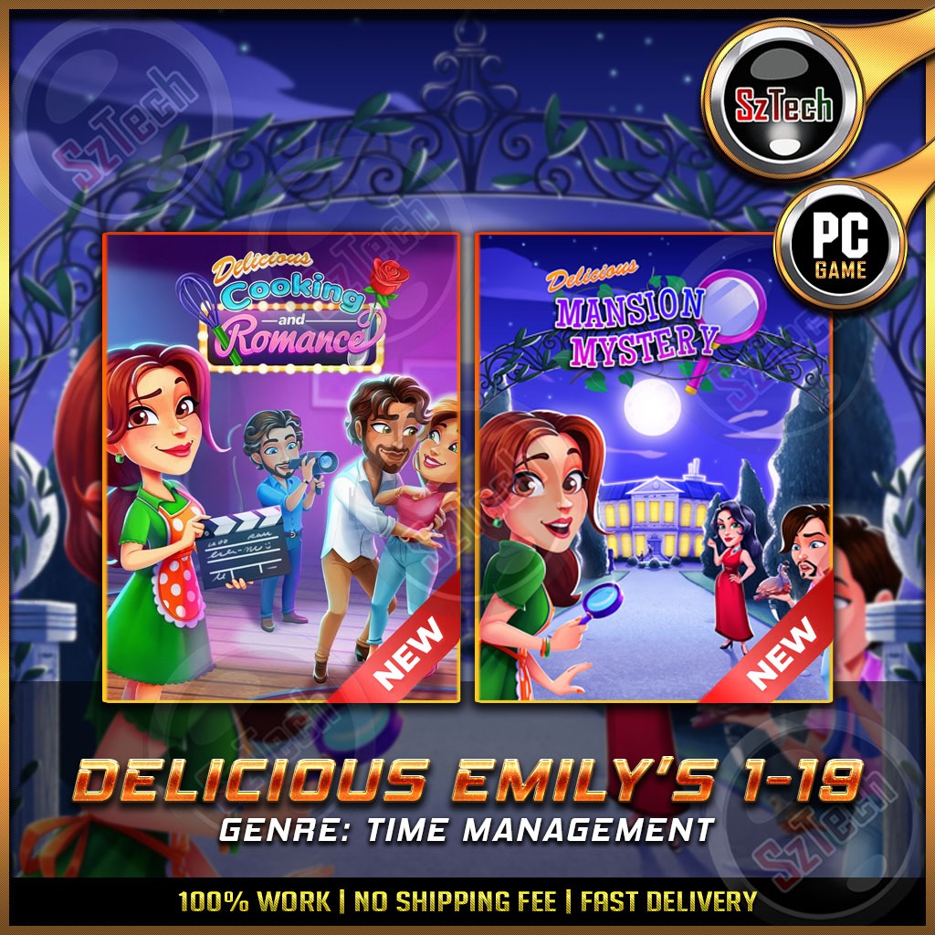 19 Delicious: Emily's Collections [PC GAME][ DIGITAL DOWNLOAD][ CLASSIC PC GAMES ][Time Management]