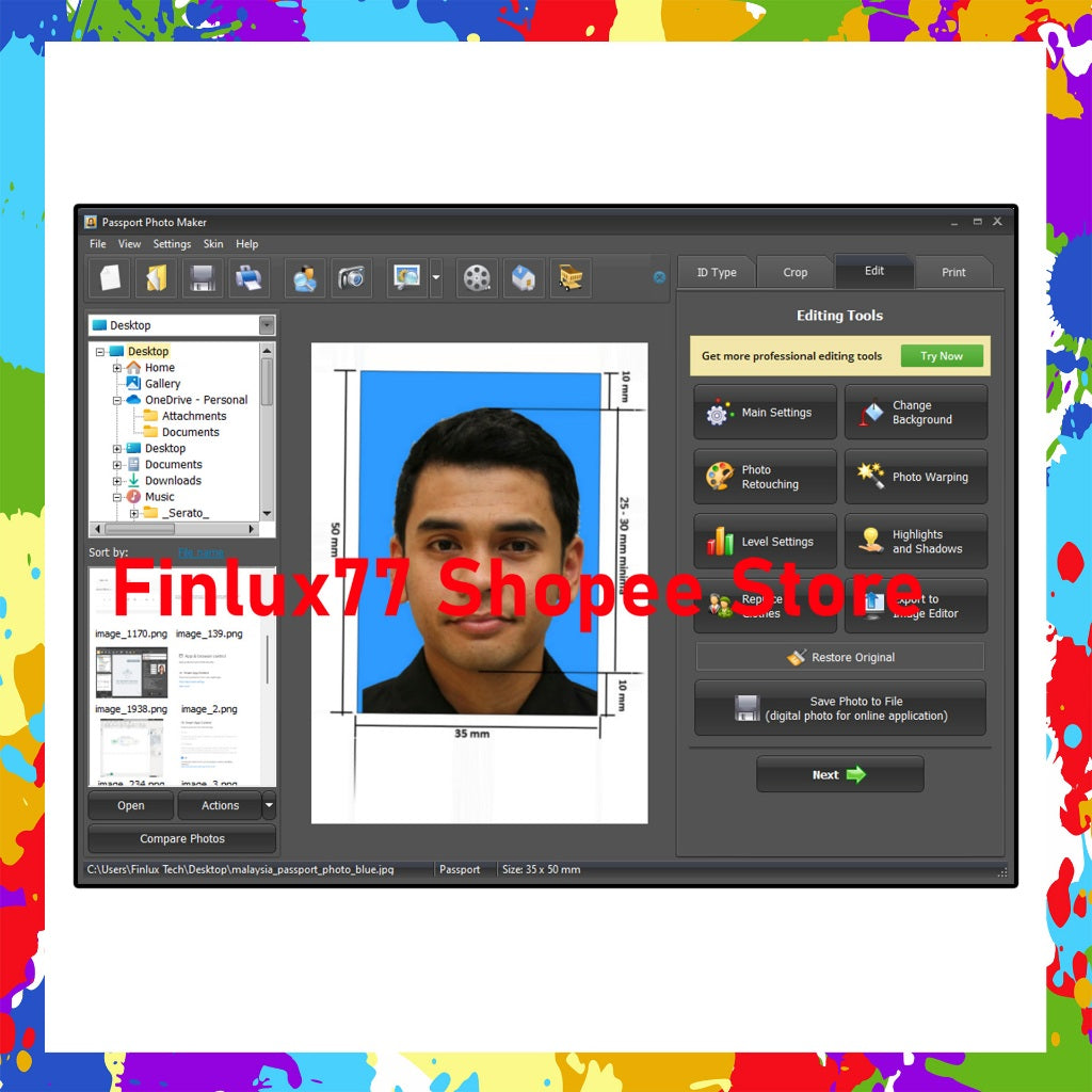 [SELF REDEEM] AMS Photo Maker Passport Pro v10.0 Latest 2025 For Windows