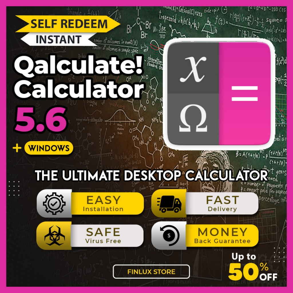 [SELF REDEEM] Qalculate! v5.6 Latest 2025 For Windows | The Ultimate Desktop Calculator Software
