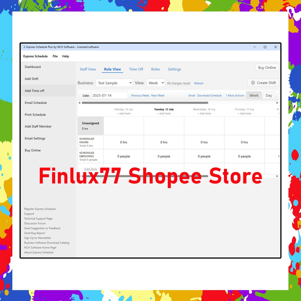 NCH Express Schedule Employee Scheduling v3.02 Serial Key Latest 2025 Lifetime For Windows