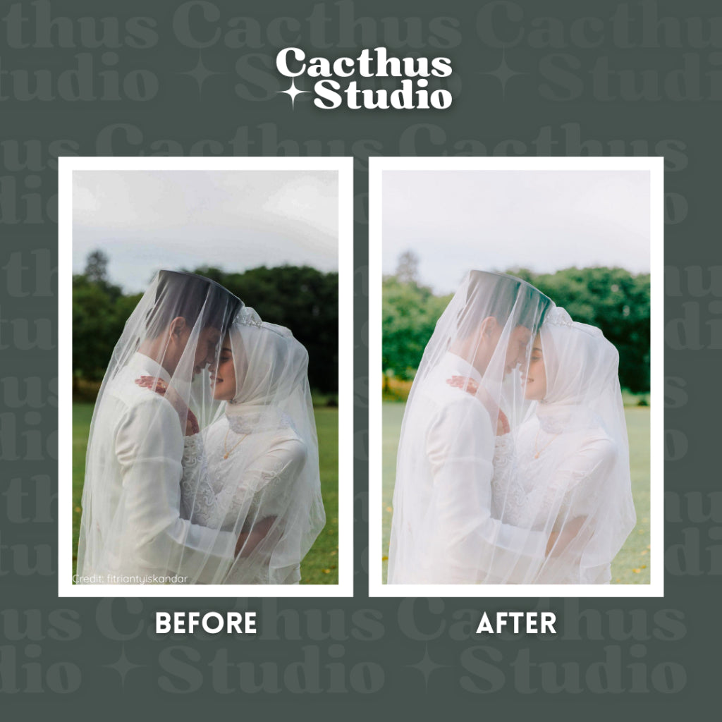 [PC/Mobile] Malay Wedding Preset | Lightroom Preset - Preset Kahwin | Wedding Preset | Desktop + Mobile (DNG + XMP)