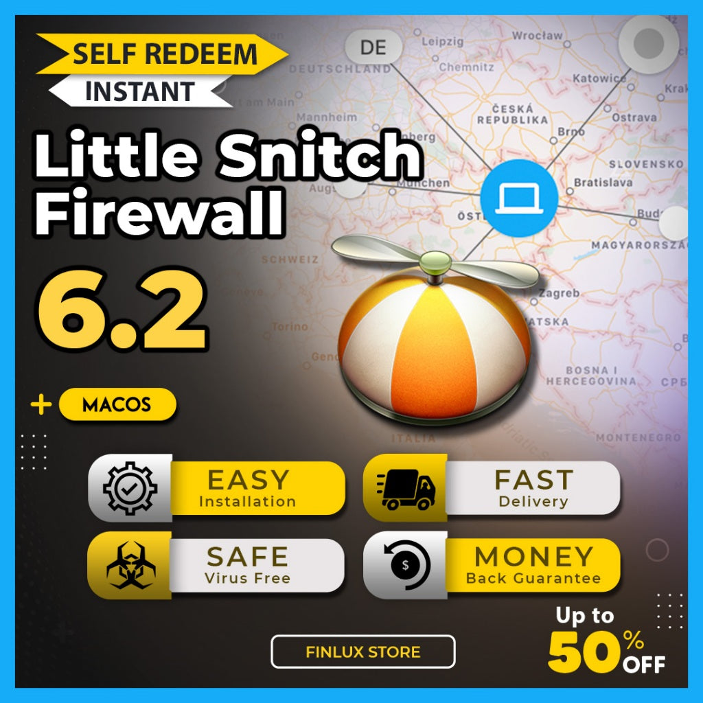 [SELF REDEEM] Little Snitch v6.2 Latest 2025 Firewall & Network Monitor For MacOS