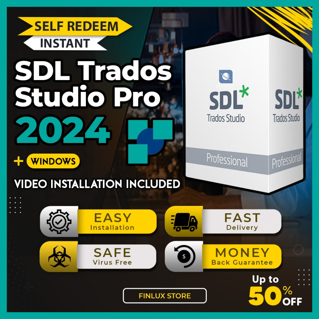 [SELF REDEEM] SDL Trados Studio 2024 Professional v18 Latest Lifetime For Windows