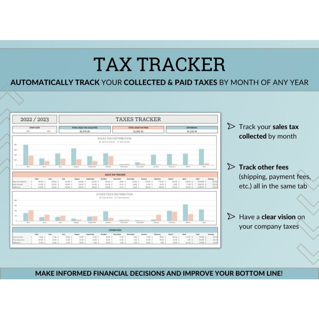 Small Business Management Bundle – All Automated Bookkeeping, Customer, Order & Inventory Tracker Spreadsheet in Excel