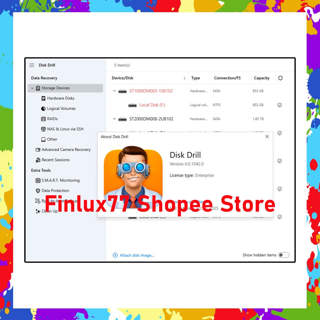 [SELF REDEEM] Disk Drill Professional 2025 v6.0 Lifetime For Win & McOS (Recovery & Disk Management)