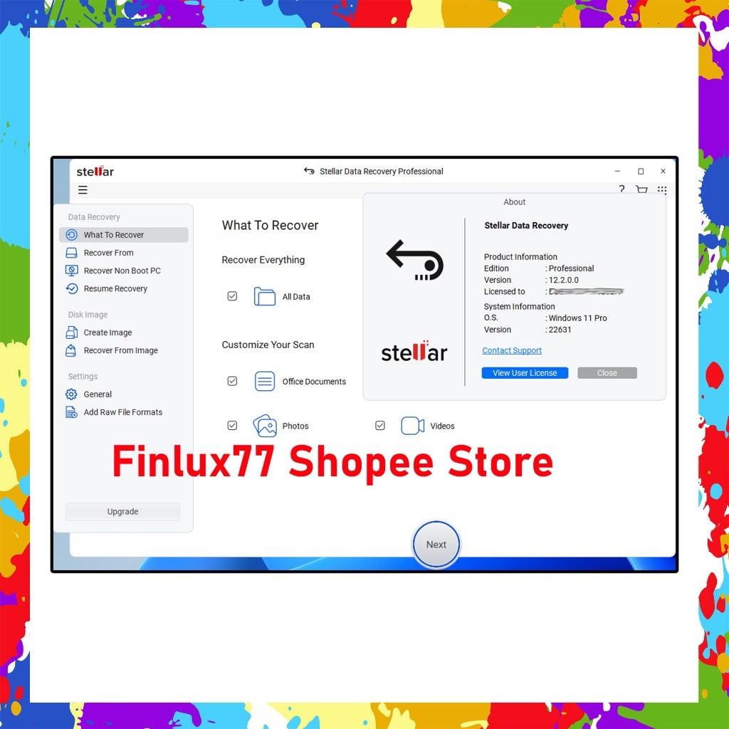 [SELF REDEEM] Stellar Data Recovery Pro v12.3 Latest 2025 Lifetime For Windows