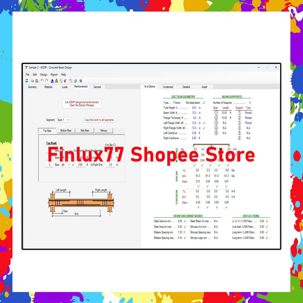 ASDIP Concrete / Foundation / Retain / Steel Latest Update Lifetime For Windows (64-Bit)