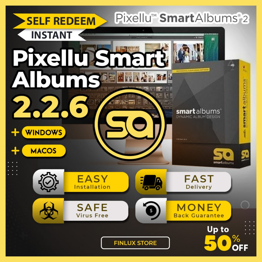 [SELF REDEEM] Pixellu Smart Albums 2 v2.2.6 Lifetime For Win & McOS