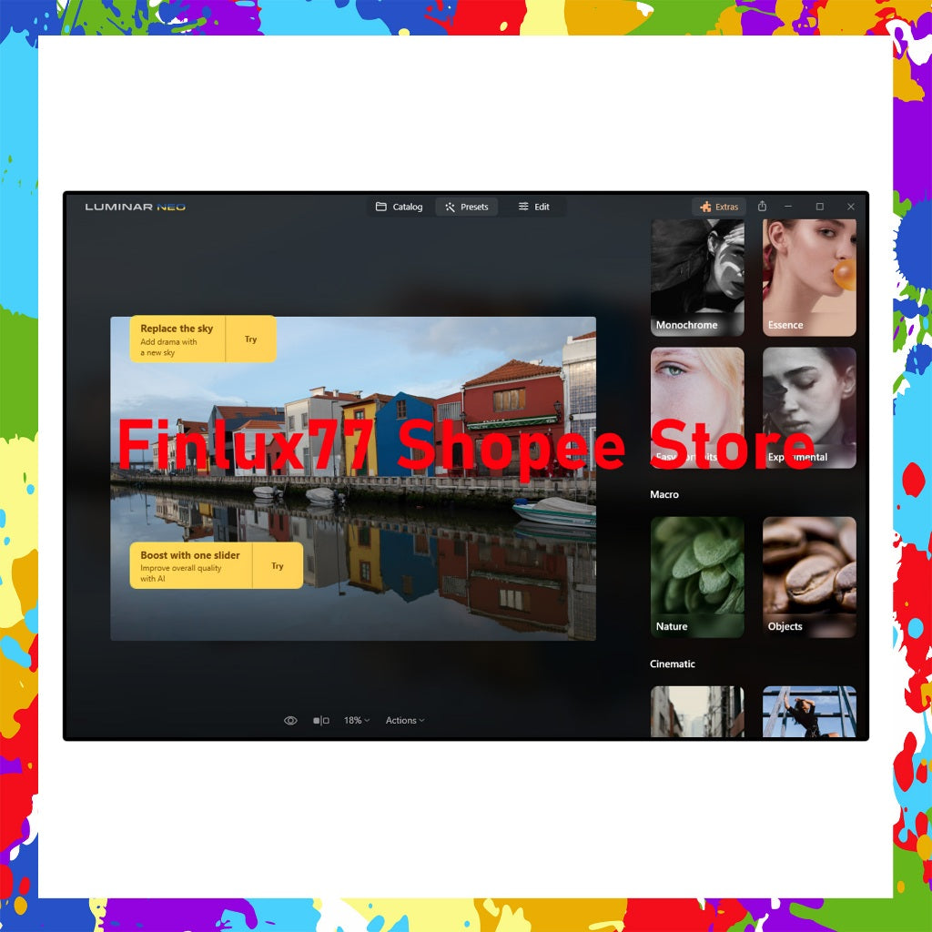 [SELF REDEEM] Luminar NEO 2025 | Luminar AI | Luminar 4 + FREE Presets Latest Lifetime For Windows & McOS (64-Bit)