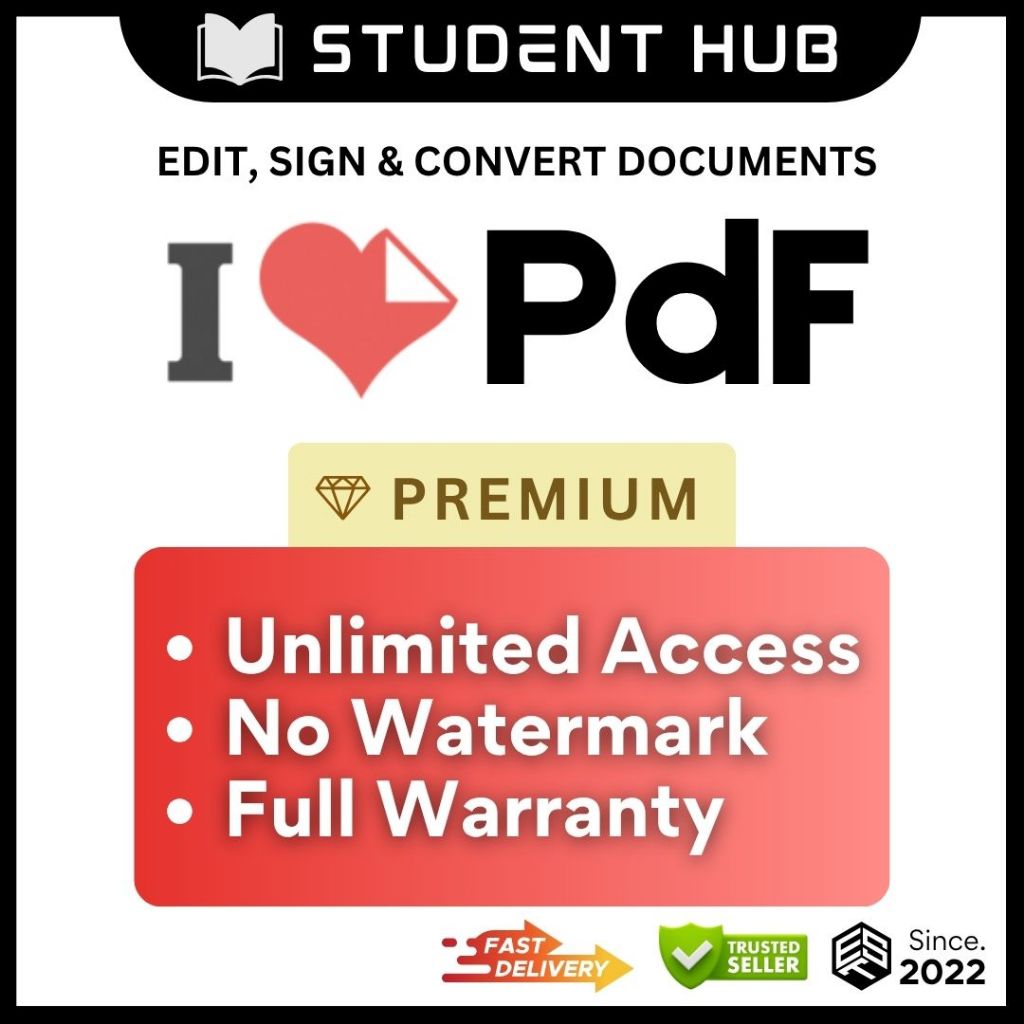 iLovePDF – PDF Editor & Reader Premium  (Latest Version 2025) | -Android- All devices