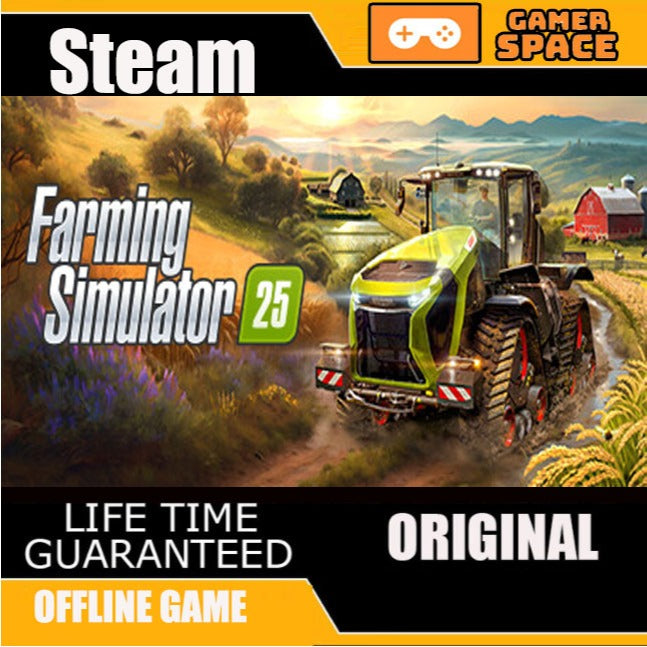 Farming Simulator 25 STEAM | FULL GAME |  LIFETIME GUARANTEE 24 Hour Auto Delivery