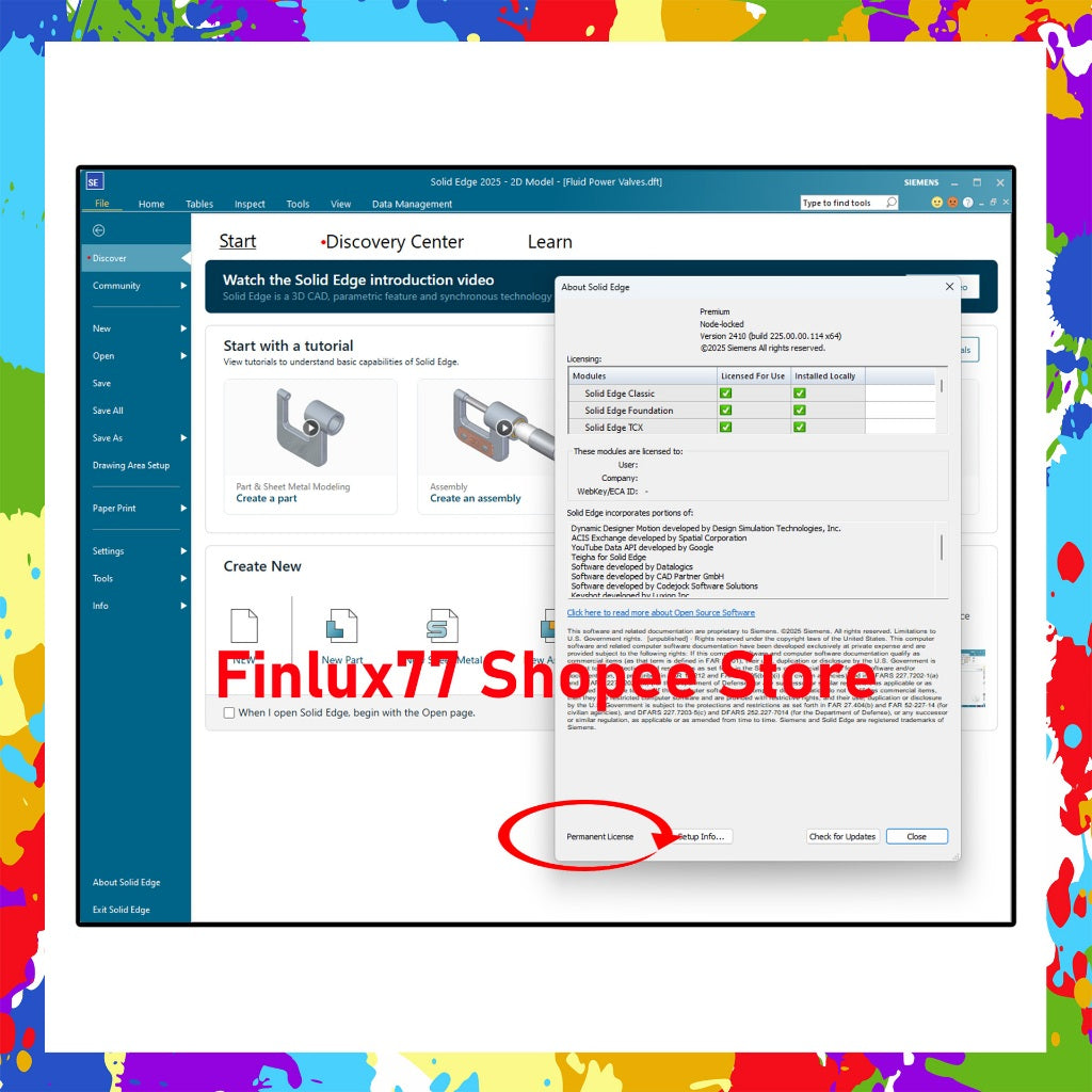 [SELF REDEEM] Siemens Solid Edge 2025 Latest Lifetime For Windows (64-Bit)