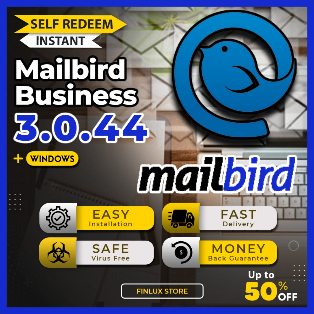 [SELF REDEEM] Mailbird Pro Business v3.0.44 Latest 2025 Lifetime For Windows
