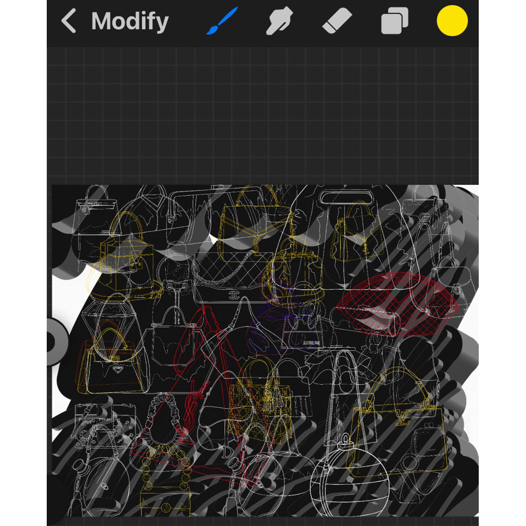 ProcreateFashion_Bags- Procreate Brushes