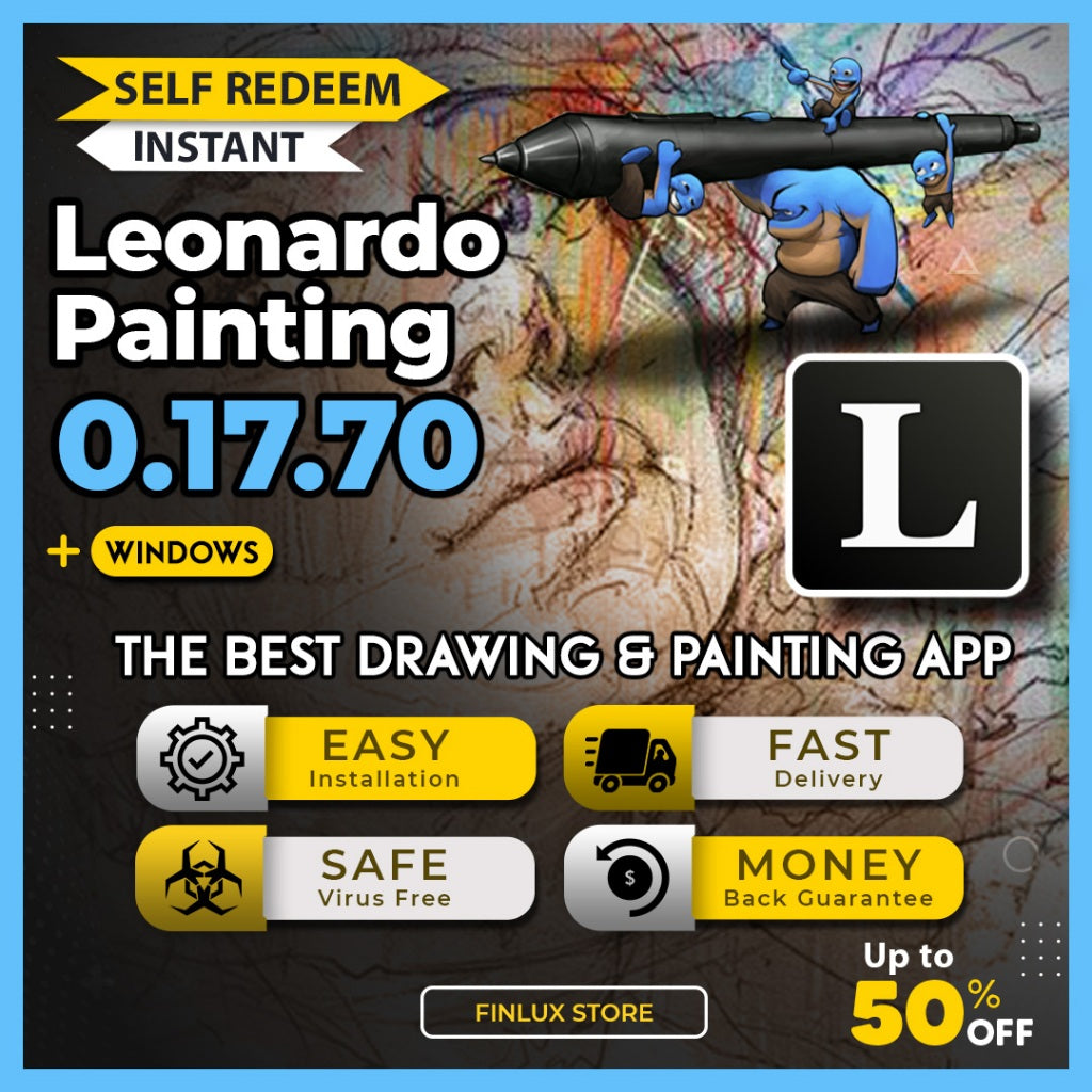 [SELF REDEEM] Leonardo Painting & Drawing App v0.17.70 Latest Lifetime For Windows (64-Bit)