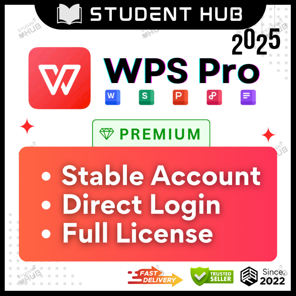 [FAST DELIVERY] WPS Office + PDF Editor - Premium Version - for iOS | Android | PC | MacOS 100% working latest ver.