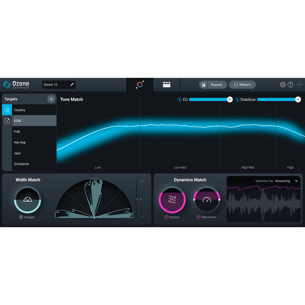 Ozone 10 Advance  iZotope (Win/Mac)
