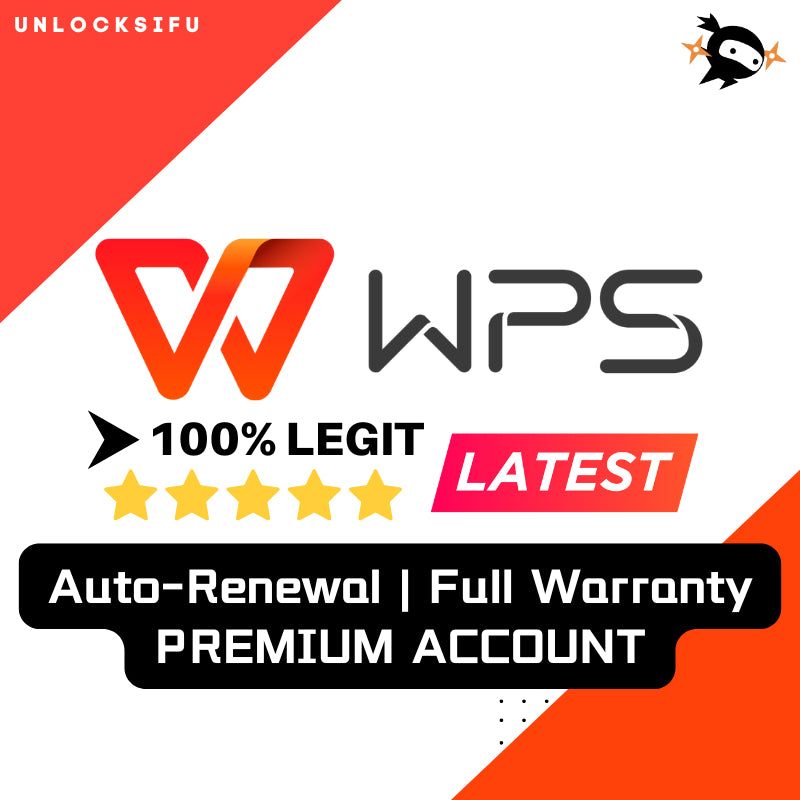 [FAST DELIVERY] WPS Office + PDF Editor - Premium Version - for iOS | Android | PC | MacOS 100% working latest ver.