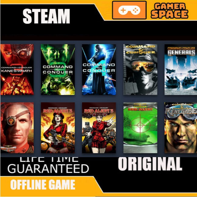Command & Conquer Bundle STEAM | FULL GAME |  LIFETIME GUARANTEE 24 Hour Auto Delivery