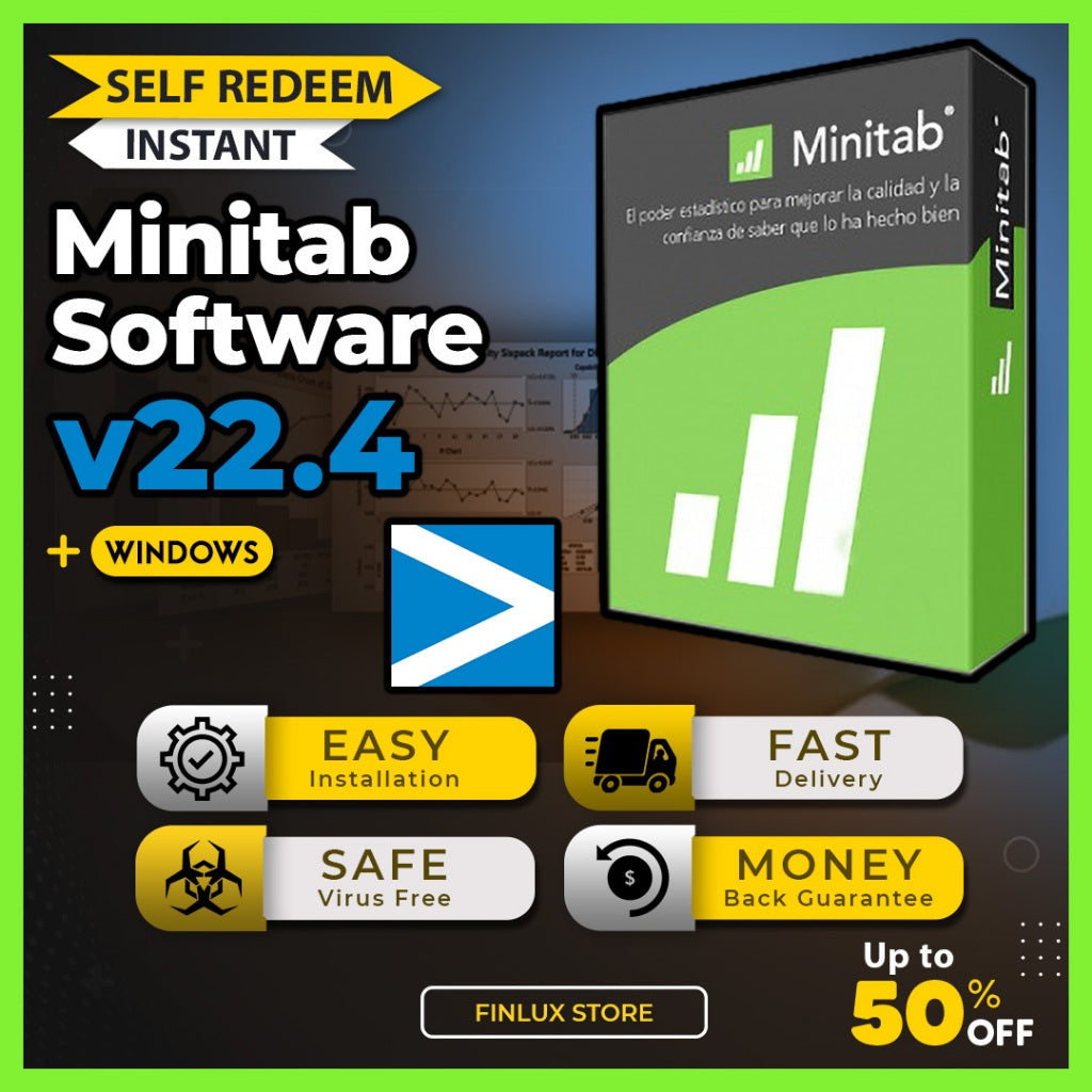 [SELF REDEEM] Minitab 22.4 Latest 2025 Lifetime For Windows
