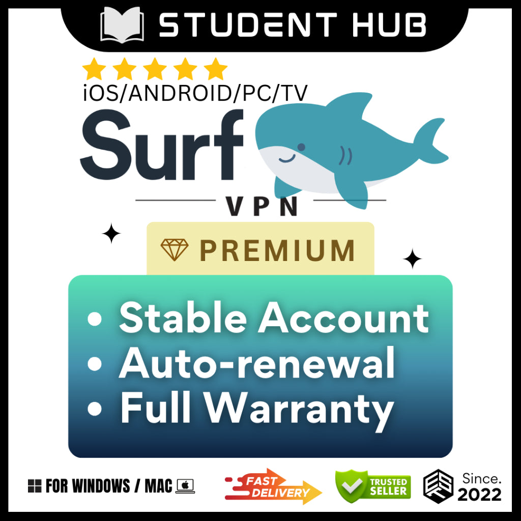 IpVanish Account Surf  Genuine Genuine Accounts | Able to login all platforms