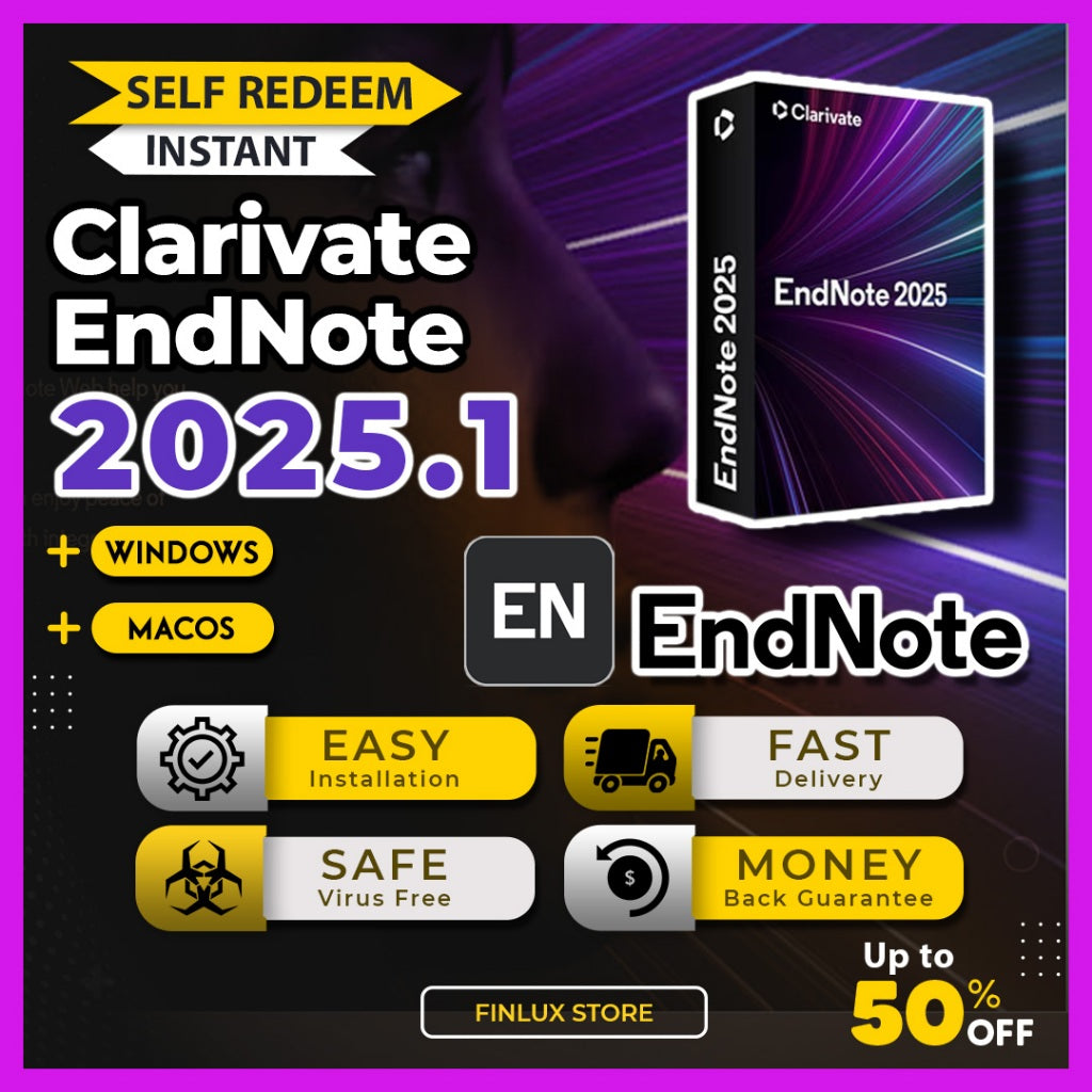 EndNote 2025 Latest Lifetime For Win & McOS