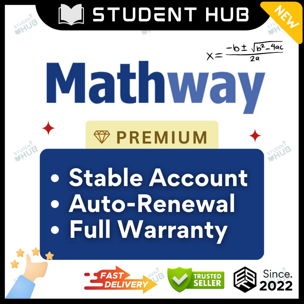 24/7 Mathway Premium | Account Math Solver All Devices