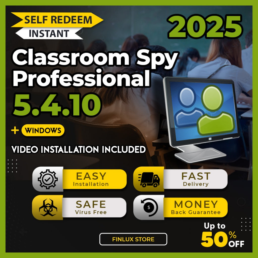 [SELF REDEEM] Classroom Spy Professional v5.4.10 Latest 2025 Lifetime For Windows