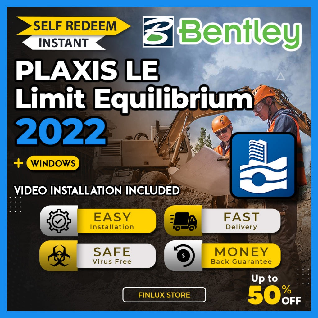 [SELF REDEEM] Bentley PLAXIS LE CONNECT Edition Update 6 v21.06 Lifetime For Windows (64-Bit)